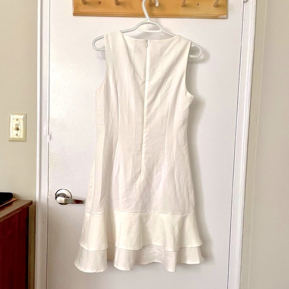 Off white dress knee length size M - Picture 5 of 6